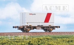 ACME 40510 - H0 - Flachwagen DSB gods, DSB, Ep. V